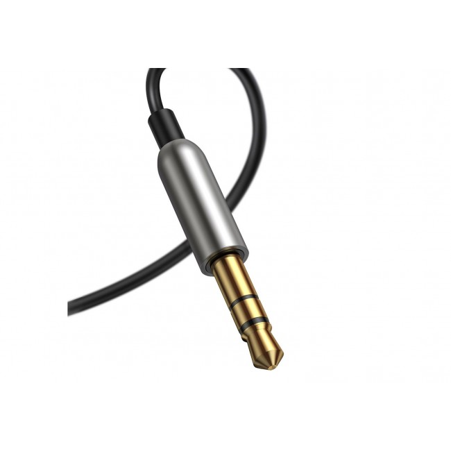 Baseus CABA01-01 audio cable 0.5 m 3.5mm USB Type-A Black
