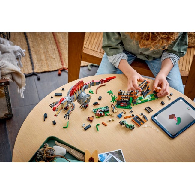 LEGO JURASSIC WORLD 77982 Spinosaurus Dinosaur Escape