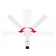 LB-24 LED desk lamp with clock