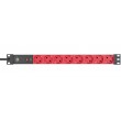 Brennenstuhl 1390007118 power extension 2 m 8 AC outlet(s) Indoor Black, Red Brennenstuhl 1390007118 power extension 2 m 8 AC outlet(s) Indoor Black, Red