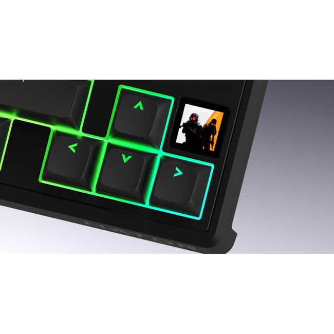 HATOR Skyfall 80 MAG ULTIMA 8K wireless keyboard Gaming USB + RF Wireless + Bluetooth QWERTY US English Black, White