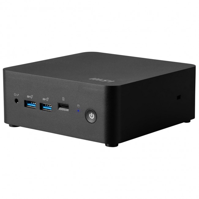 MSI Cubi NUC 1M Intel Core 3 100U (14th Gen - Series 1) Barebone, NUC, SFF, Mini Computer, HTPC, (NO RAM, NO Storage, NO OS), Intel Graphics/DDR5/Dual ThunderBolt 4/Dual HDMI/Dual LAN/WiFi 6E/BT 5.3/VESA - NUC 1M i3 100U BB