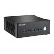 Shuttle Nano PC NA10H7, AMD Ryzen 7-8845HS APU, Radeon780M , 2xHDMI, 2xUSB-C 4.0(DP), 2x2.5Gbit LAN, 24/7 permanent operation, incl. VESA