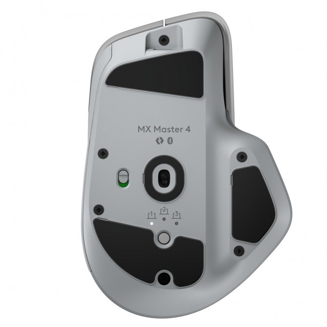 Logitech MX Master 4 mouse Office Right-hand RF Wireless + Bluetooth Laser 8000 DPI