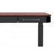 Tuckano Electric height adjustable desk ET119W-C Black/Walnut