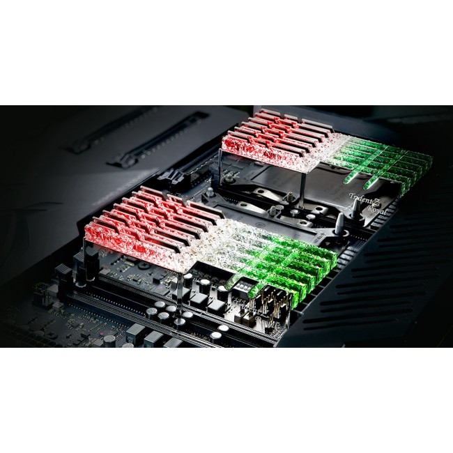 G.Skill Trident Z Royal F4-3600C16D-32GTRSC memory module 32 GB 2 x 16 GB DDR4 3600 MHz G.Skill Trident Z Royal F4-3600C16D-32GTRSC memory module 32 GB 2 x 16 GB DDR4 3600 MHz