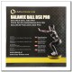 HMS Fitness BSX PRO Balance step Black