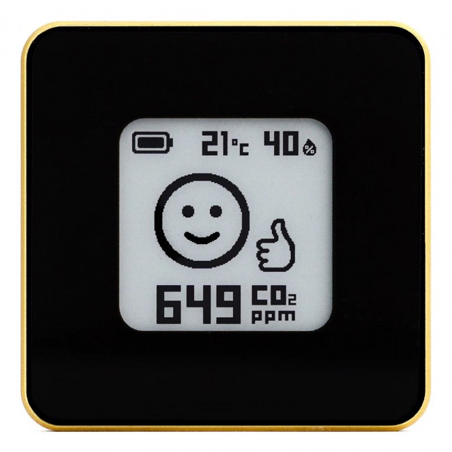 AIRVALENT AIRV-ELEG air quality meter Black AIRVALENT AIRV-ELEG air quality meter Black