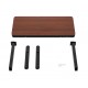 Activejet desk with electric height adjustment 140x70 ET119W-C black/walnut