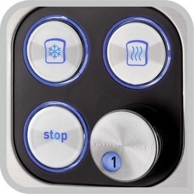 Tefal Equinox TT420D 7 2 slice(s) Black, Stainless steel