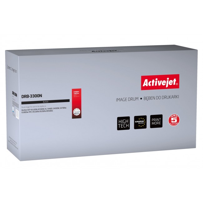 Activejet DRB-3300N drum (replacement for Brother DR-3300 Supreme 30000 pages black) Activejet DRB-3300N drum (replacement for Brother DR-3300 Supreme 30000 pages black)