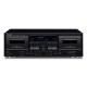 TEAC W-1200 Cassette deck 2 deck(s) Black