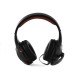 Preo 125085402 headphones/headset Wired Head-band Gaming Black, Red