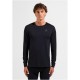 Odlo BL TOP crew neck l/s MERINO 200 men's T-shirt, size M, black
