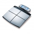 Beurer BF 105 Square Black, Stainless steel Electronic personal scale