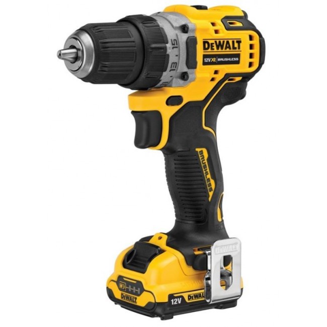 DEWALT DCD701D2-QW Cordless Drill 2x 12V 2Ah XR TSTAK Black, Yellow DEWALT DCD701D2-QW Cordless Drill 2x 12V 2Ah XR TSTAK Black, Yellow