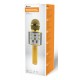 Denver KMS-20GOMK2 microphone Gold Karaoke microphone Denver KMS-20GOMK2 microphone Gold Karaoke microphone