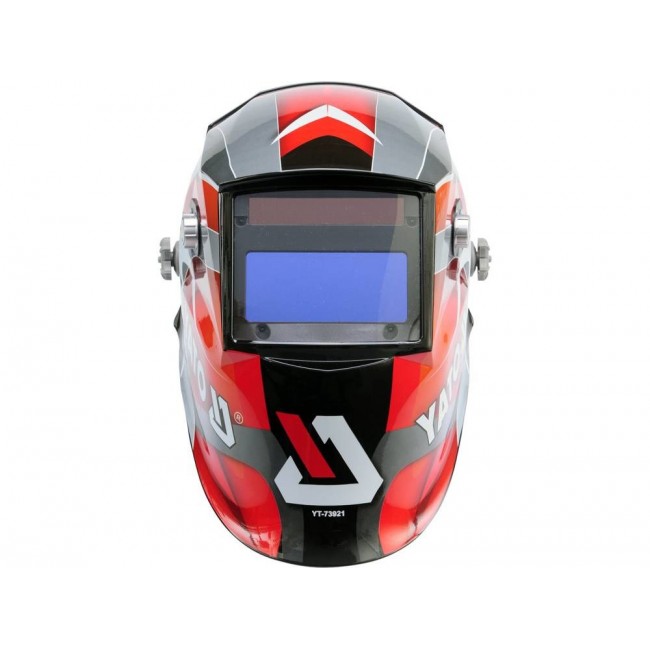 Yato YT-73921 welding mask/helmet Welding helmet with auto-darkening filter Black, Red, Silver Yato YT-73921 welding mask/helmet Welding helmet with auto-darkening filter Black, Red, Silver