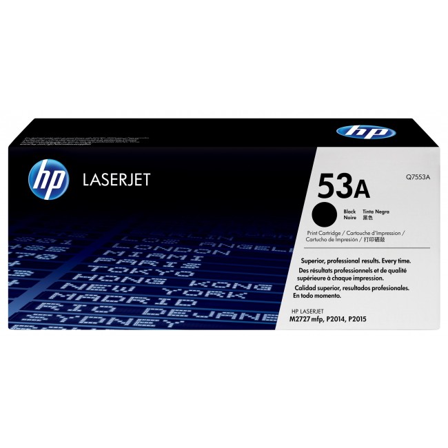 HP 53A Black Original LaserJet Toner Cartridge HP 53A Black Original LaserJet Toner Cartridge