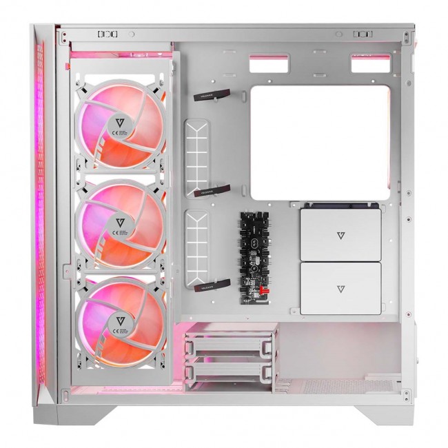 MODECOM Case VOLCANO EXPANSE T APEX ARGB MIDI White MODECOM Case VOLCANO EXPANSE T APEX ARGB MIDI White