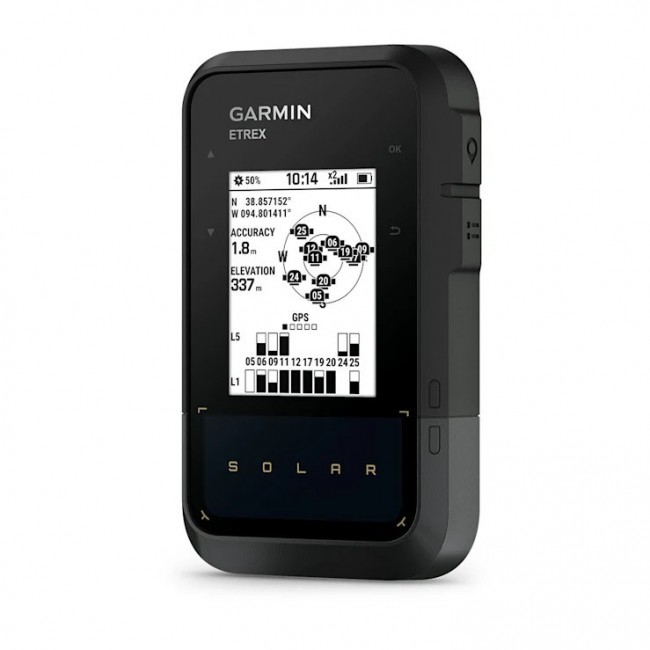 Garmin eTrex SE GPS Solar Tourist Navigation Black/Grey + Garmin HRM Dual Sensor