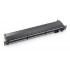 Equip 24-Port Cat.6A Shielded Patch Panel, Black