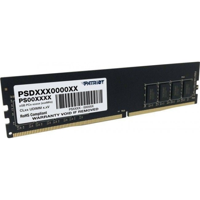 Patriot Memory Signature PSD416G32002 memory module 16 GB 1 x 16 GB DDR4 3200 MHz Patriot Memory Signature PSD416G32002 memory module 16 GB 1 x 16 GB DDR4 3200 MHz