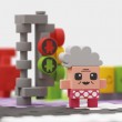 Marioinex Mini Waffle Building Blocks City: Street, 280 pieces