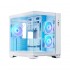 Chieftec GM-30W-TG-OP computer case Cube White