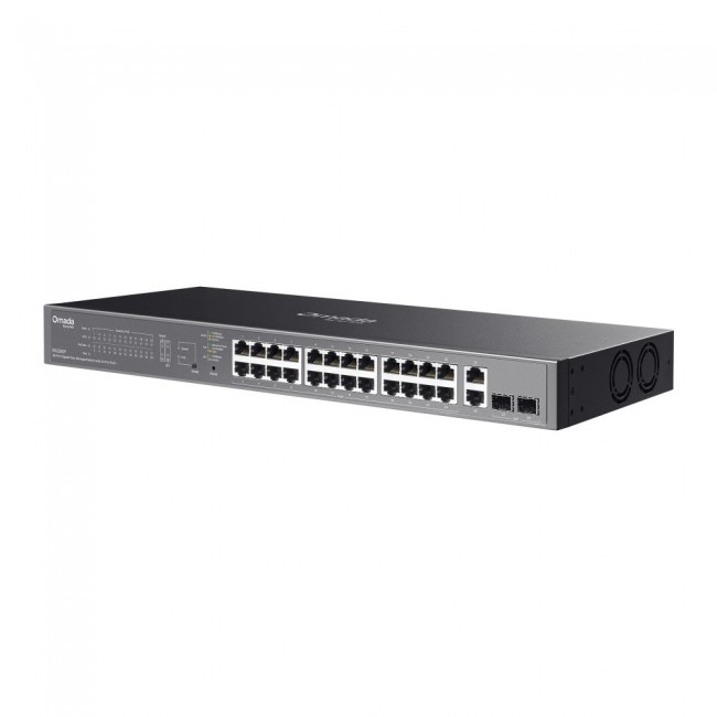 TP-Link ES228GP network switch Managed L2 Gigabit Ethernet (10/100/1000) Power over Ethernet (PoE) Black TP-Link ES228GP network switch Managed L2 Gigabit Ethernet (10/100/1000) Power over Ethernet (PoE) Black