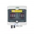 Switchgear attached DCAC hermetic IP65 EMITTER with Dehn 1000V type 2 DC surge arrester, 1 x PV string, 1 x MPPT // og. AC Dehn type 2, 16A 1-F