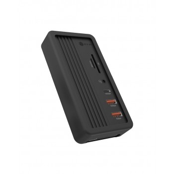 ICY BOX IB-DK4072M-CU31 USB 3.2 Gen 2 (3.1 Gen 1) Type-C Black