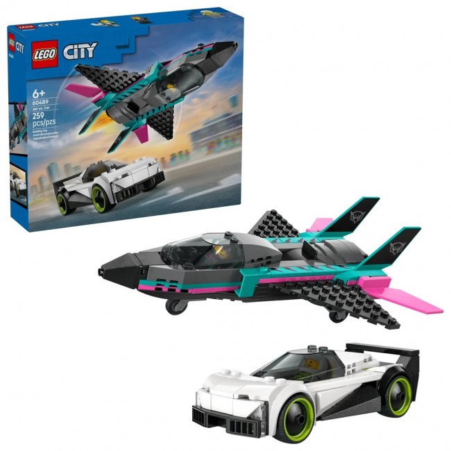 LEGO CITY 60489 Jet vs Car LEGO CITY 60489 Jet vs Car