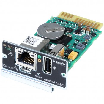 APC Network Management Card, Network Management Cards, for Easy UPS On-Line, 1-Phase, remotely monitor and manage the UPS APC Network Management Card, Network Management Cards, for Easy UPS On-Line, 1-Phase, remotely monitor and manage the UPS