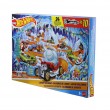 Hot Wheels 2026 Advent Calendar, 10 Toy Vehicles in 1:64 Scale, 14 Accessories & 10 Ornament Clips