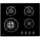 Amica PG6411SR hob Black Built-in Gas 4 zone(s) Amica PG6411SR hob Black Built-in Gas 4 zone(s)