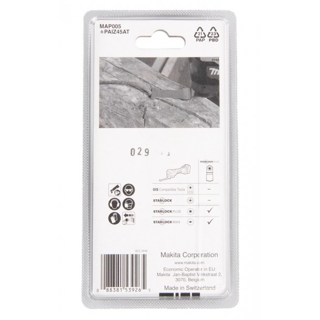 Makita B-66363 multifunction tool attachment Saw blade Makita B-66363 multifunction tool attachment Saw blade