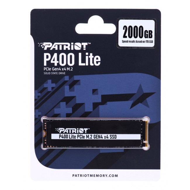 SSD Patriot Viper P400 Lite M.2 PCI-Ex4 NVMe 2000GB SSD Patriot Viper P400 Lite M.2 PCI-Ex4 NVMe 2000GB
