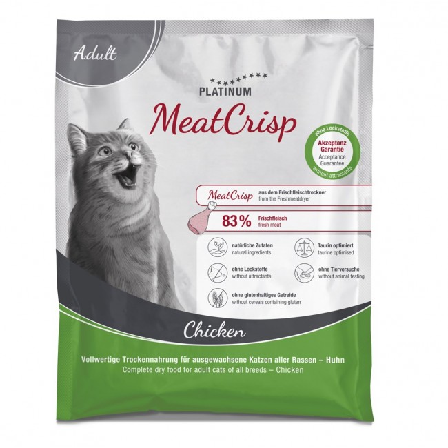 PLATINUM MeatCrisp Mix - dry cat food - 2x50g PLATINUM MeatCrisp Mix - dry cat food - 2x50g