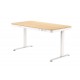 Activejet desk with electric height adjustment 140x70 ET119W-C white/oak