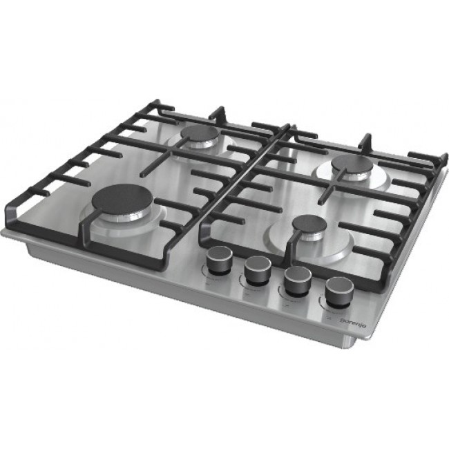 Gorenje G642ABX hob Stainless steel Built-in 60 cm Gas 4 zone(s)