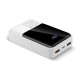Powerbank 20 000mAh, 2x USB, 1x USB-C 22,5W, QC4+, LCD screen, white