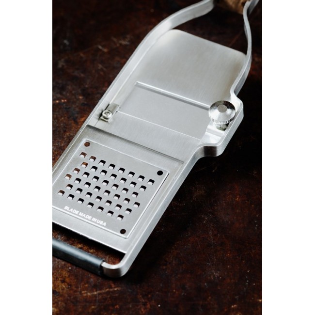 Microplane 43313 manual grater/spiralizer Grip grater Silver, Wood Microplane 43313 manual grater/spiralizer Grip grater Silver, Wood