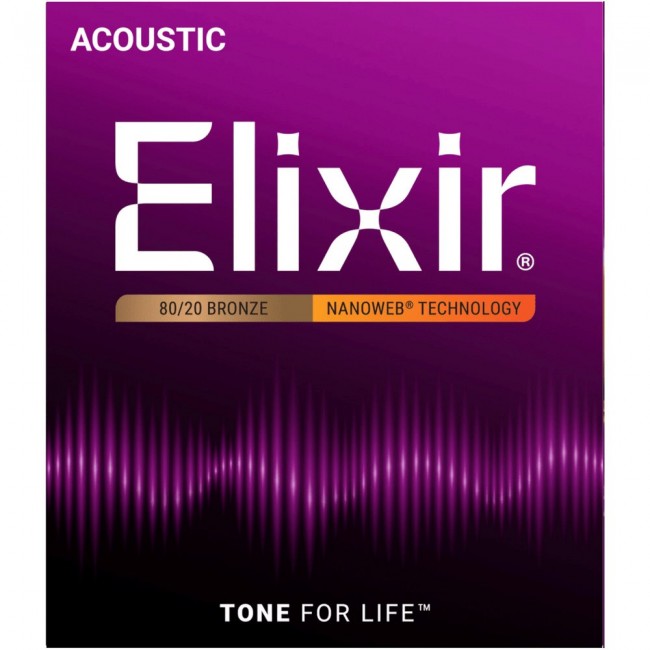 Elixir 11002 Extra Light NW - acoustic guitar strings (10 47)