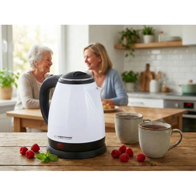 Esperanza EKK128W Electric kettle 1 L Black,White 1350 W Esperanza EKK128W Electric kettle 1 L Black,White 1350 W