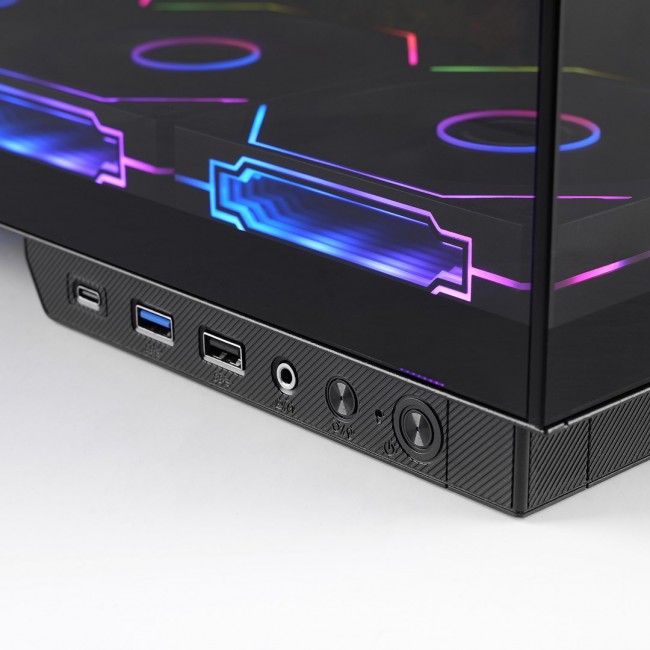 Mars Gaming MCMIRAGE computer case Midi Tower Black