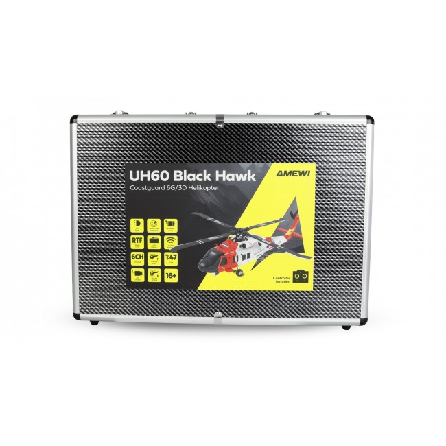Amewi UH60 Black Hawk Radio-Controlled (RC) model Helicopter Electric engine 1:47