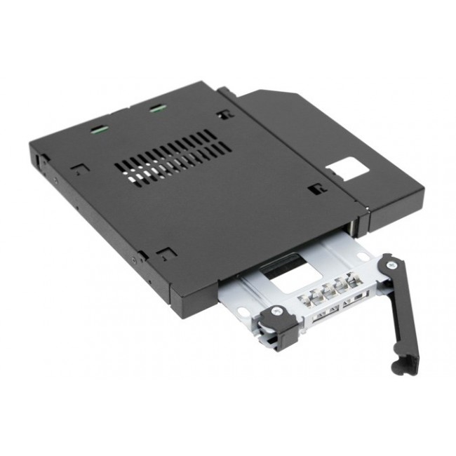 Icy Dock MB411SPO-B drive bay panel Black