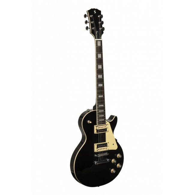 Stagg SEL-STD Black - gitara elektryczna