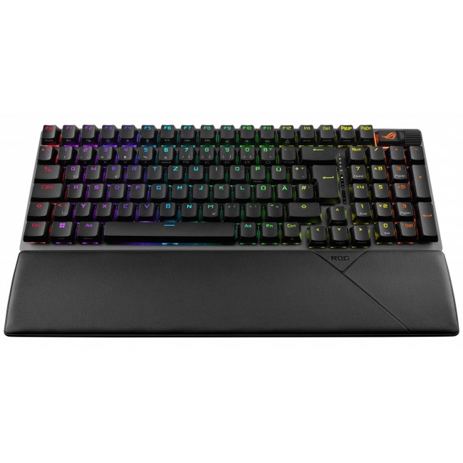 ASUS ROG Strix Scope II 96 Wireless keyboard Gaming USB + RF Wireless + Bluetooth QWERTZ German Black